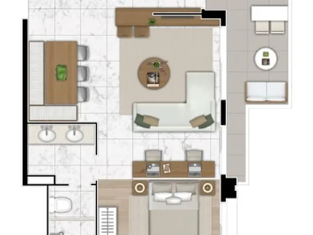 Imagem 15: Apartamento à venda em Cristo Rei, Curitiba-PR: 3 quartos, 1 suíte, 2 banheiros, 1