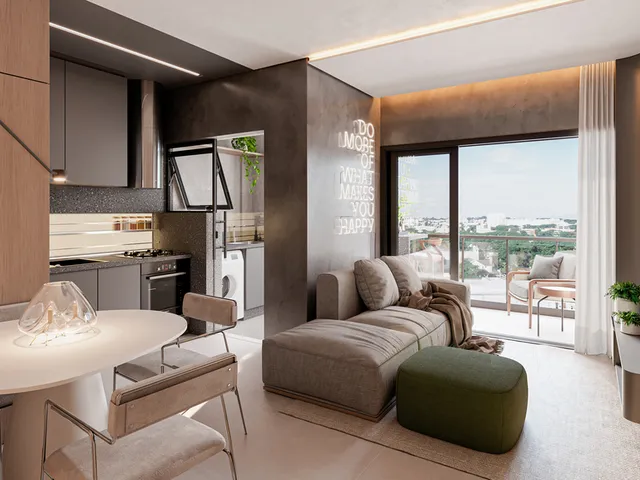Imagem 5: Studio À Venda em Curitiba, Água Verde, com 1 Quarto, 30,72M²