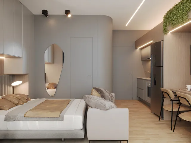 Imagem 7: Studio À Venda em Curitiba, Água Verde, com 1 Quarto, 30,72M²