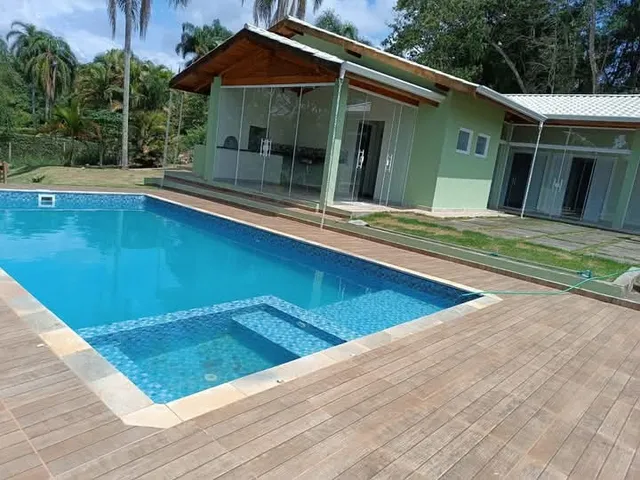 Imagem 1: EXCELENTE CHÁCARA COM PISCINA CONDOMÍNO FECHADO COD: 5466 F:(11)97302-9229 CESAR