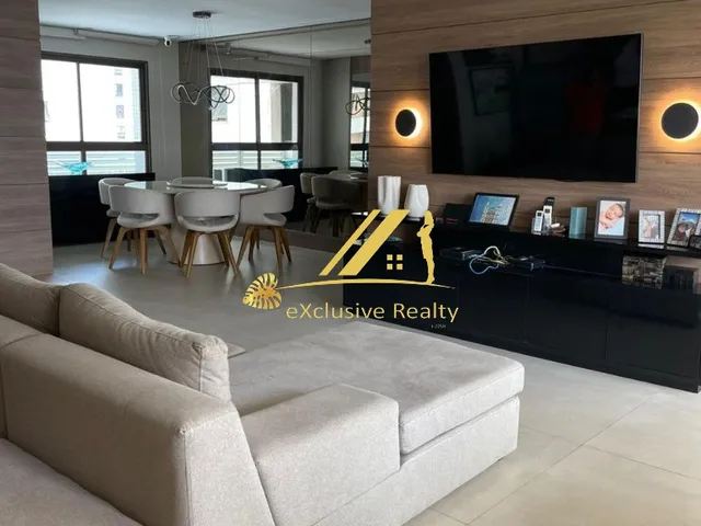 Imagem 6: Apartamento 3 suítes na Pituba para aluguel decorado e Mobiliado. 137m2, 2 vagas soltas