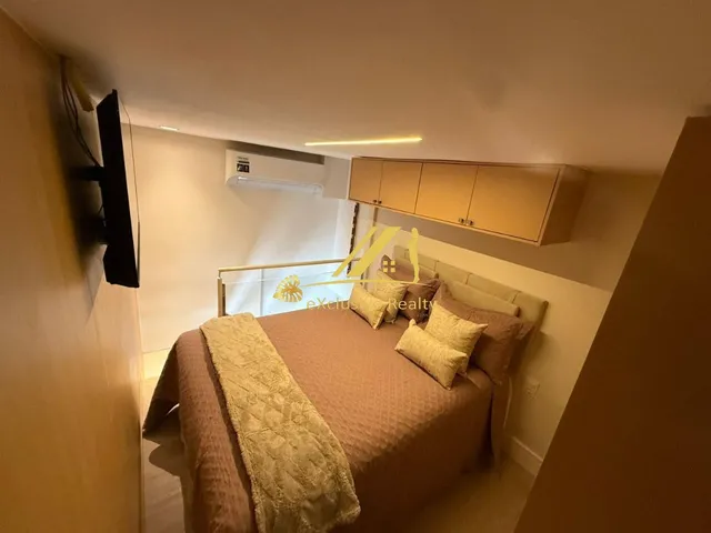 Imagem 6: Studio com Mezanino lindíssimo, muito bem decorado e mobiliado. Acessórios de alto
