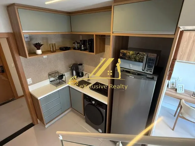 Imagem 8: Studio com Mezanino lindíssimo, muito bem decorado e mobiliado. Acessórios de alto