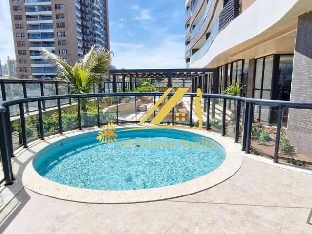 Imagem 9: Beach Class Jaguaribe: quarto e sala com varanda vista mar, andar alto!1 vaga rotativa