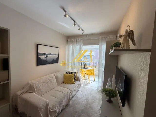 Imagem 7: Quarto e sala super charmoso com varanda no Condomínio Ondina Residence. 43m2, cozinha
