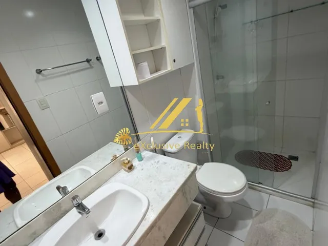Imagem 2: Quarto e sala super charmoso com varanda no Condomínio Ondina Residence. 43m2, cozinha