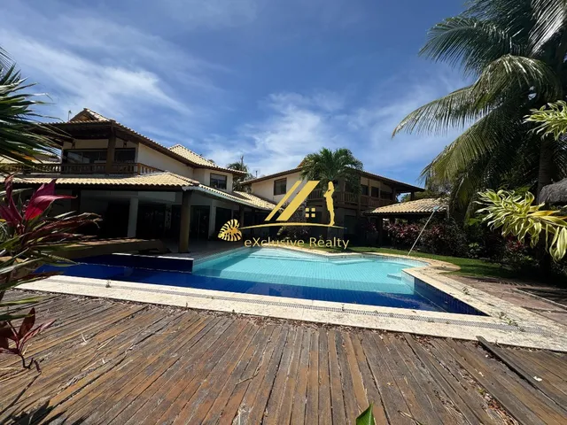 Imagem 4: Casa super ampla, construída em 2 lotes e o outro lote é um jardim em Guarajuba