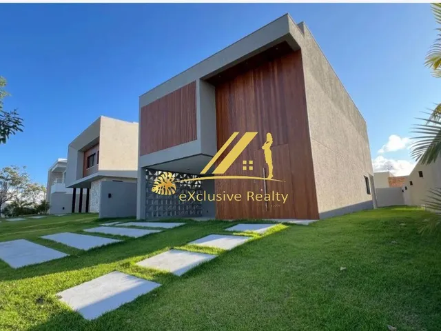 Imagem: Casa Moderna no Alphaville Litoral Norte