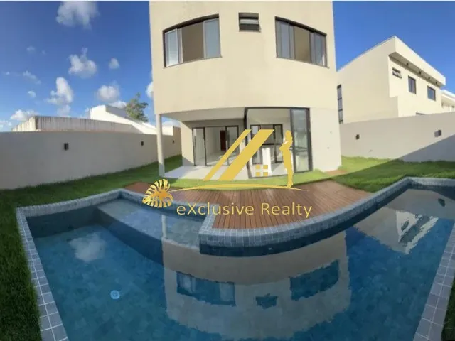 Imagem 11: Casa Moderna no Alphaville Litoral Norte 2. 4 suítes com piscina, área gourmet com