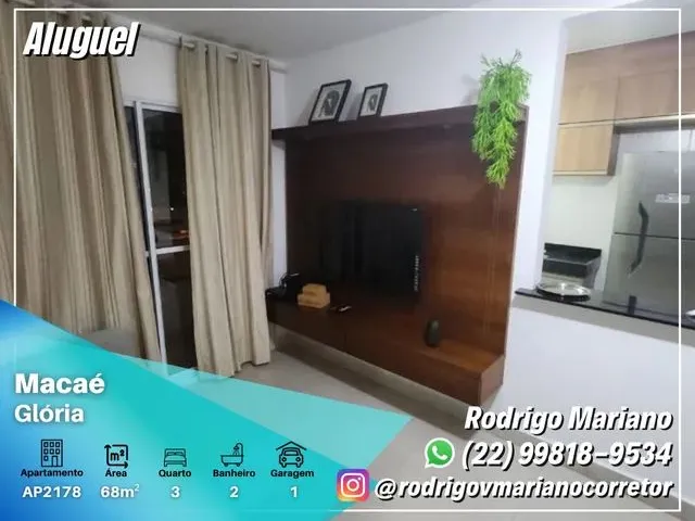 Imagem: O apartamento possui 3 Dormitórios, 1 Suíte, 2 Banheiros,