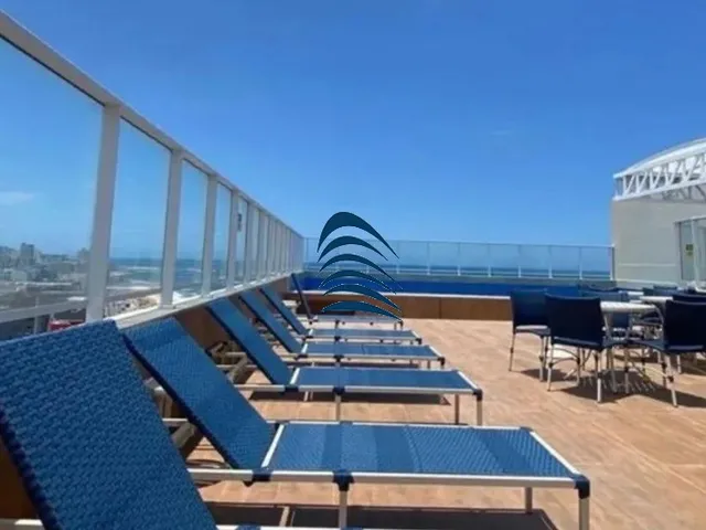 Imagem 5: Edifício Smart Pituba, 1/4 com varanda, mobiliado,nascente, com vista para o mar e