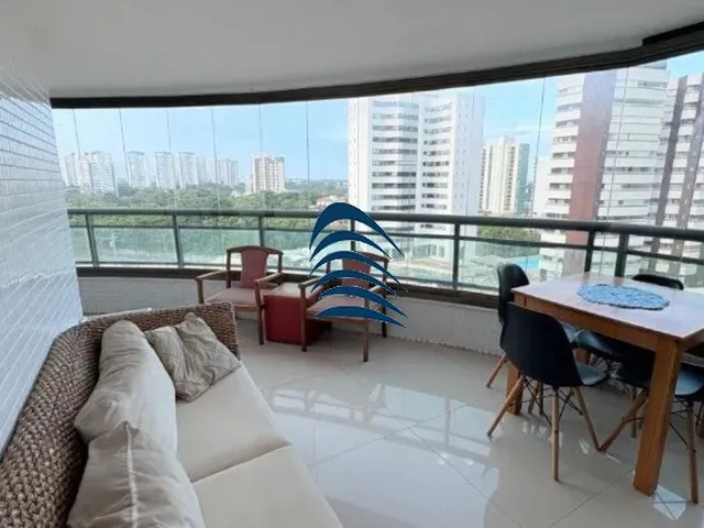 Imagem 1: Apartamento 3 suítes com varandas privativas, em Patamares, amplo com 145m², 3 vagas