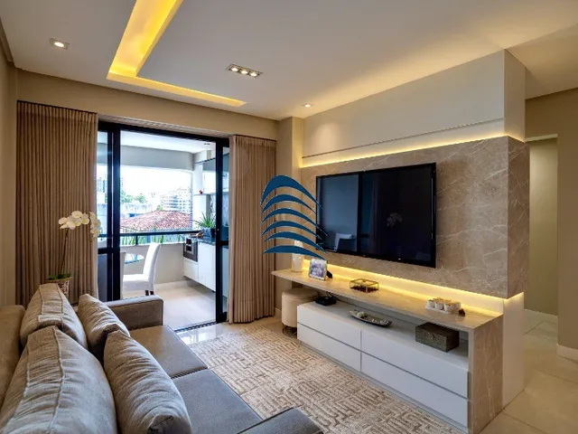 Imagem 1: Apartamento 3/4, sendo duas suites, sala ampla, varanda gourmet com churrasqueira