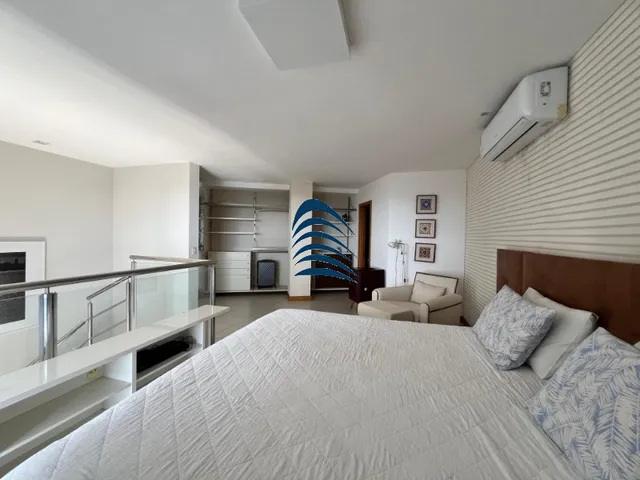 Imagem 7: OPORTUNIDADE!! Excelente duplex com varandão vista mar, mobiliado para VENDA no
