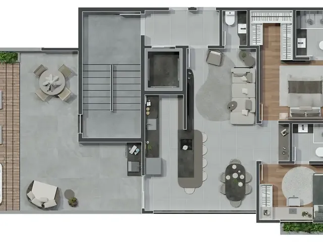 Imagem 8: Apartamento à venda no Seleto Fascino, com 2 quartos e 69m²