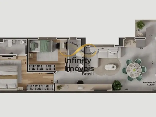 Imagem 14: Apartamento à venda no bairro Grajaú - Belo Horizonte/MG