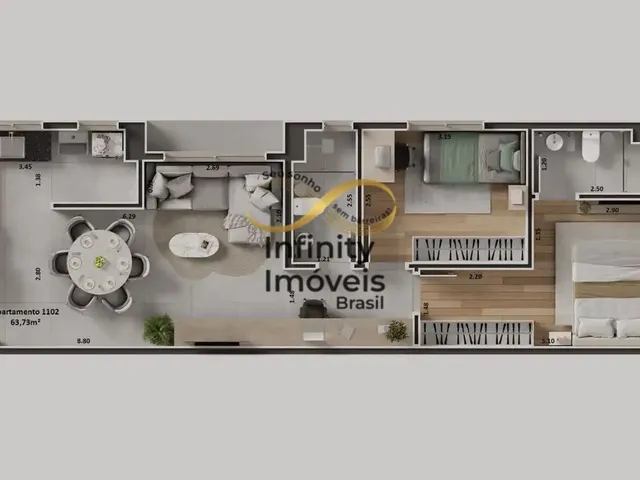 Imagem 10: Apartamento à venda no bairro Grajaú - Belo Horizonte/MG