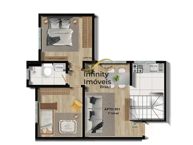 Imagem 5: Apartamento à venda no bairro Gameleira - Belo Horizonte/MG