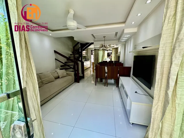 Imagem 3: Alugo casa Triplex semi mobiliada e armários fixos e climatizada com 3/4, sendo 2