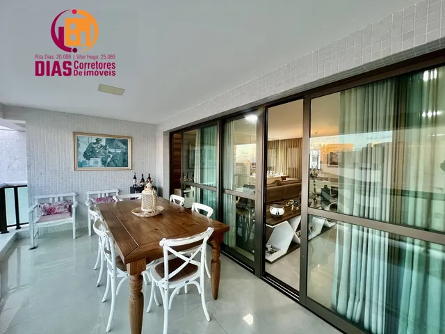 Imagem 3: Apartamento 142m² mobiliado no Le Parc para locação em Patamares, Salvador/BA