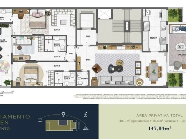 Imagem 4: Apartamento Studio em Leblon, Rio de Janeiro/RJ
