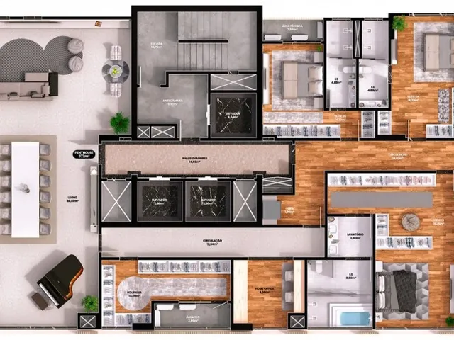 Imagem 5: Sun Breeze Apartamento com 4 dormitórios