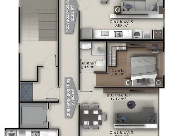 Imagem 14: Micenas Apartamento com 2 dormitórios