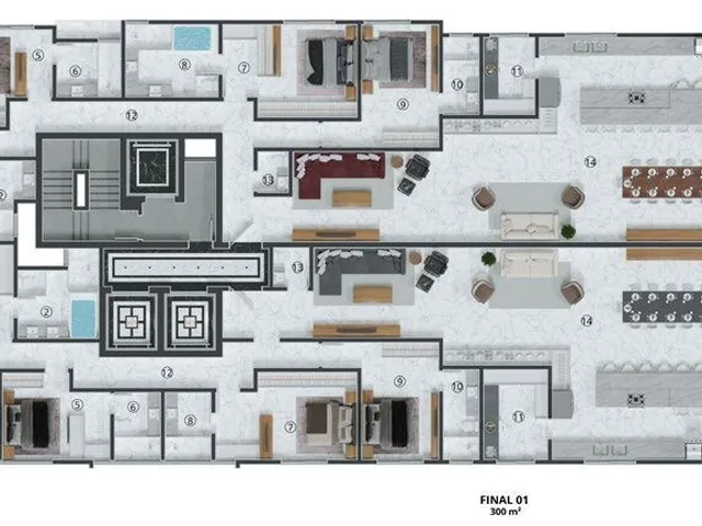 Imagem 5: Ópera Apartamento com 4 dormitórios