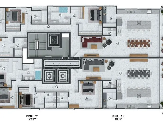 Imagem 8: Ópera Apartamento com 4 dormitórios