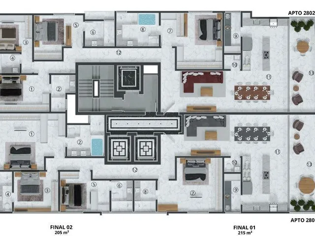 Imagem 10: Ópera Apartamento com 4 dormitórios