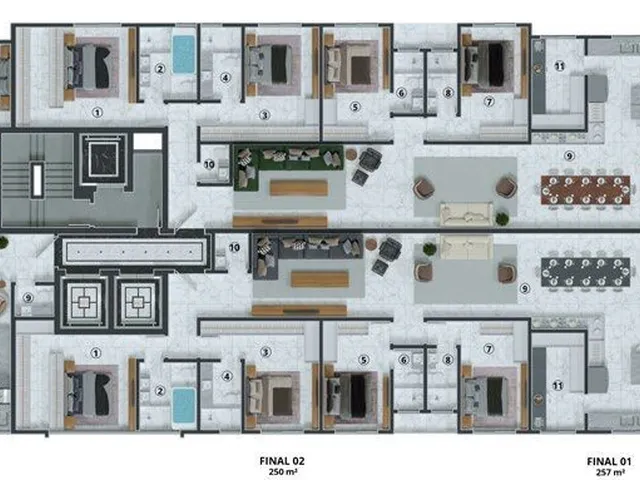 Imagem 2: Ópera Apartamento com 4 dormitórios