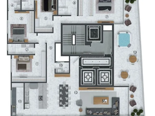Imagem 11: Ópera Apartamento com 4 dormitórios