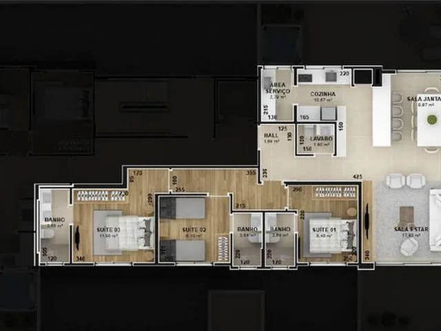Imagem 9: Maison Schia Apartamento com 3 dormitórios