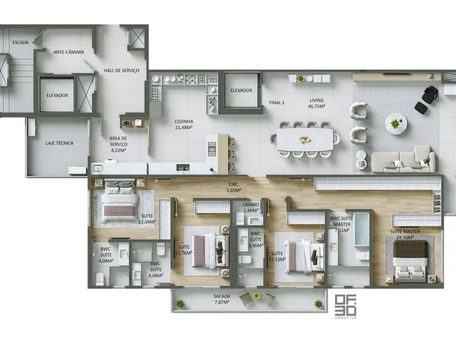 Imagem 10: Altimare Apartamento com 4 dormitórios