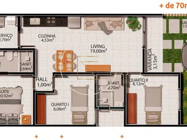 Imagem 14: Luggi Residencial a sua Casa Inteligente em Barreiras! Casa com 2 e 3 quartos com suíte