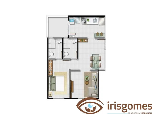 Imagem 13: Apartamento Residencial em Camaçari - Ba, Abrantes