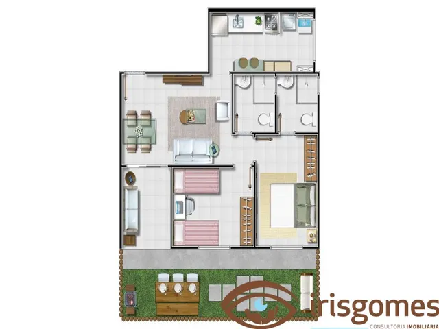 Imagem 14: Apartamento Residencial em Camaçari - Ba, Abrantes