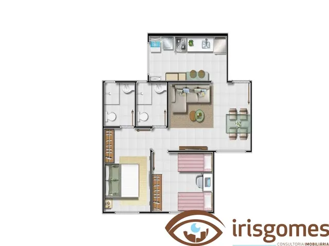 Imagem 16: Apartamento Residencial em Camaçari - Ba, Abrantes