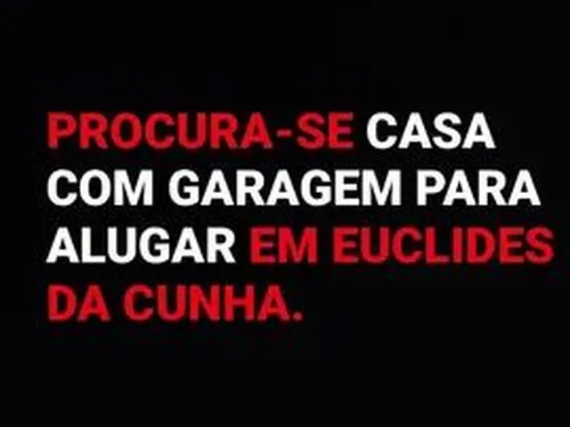 Imagem: Procura-Se Casa para Alugar em Euclides