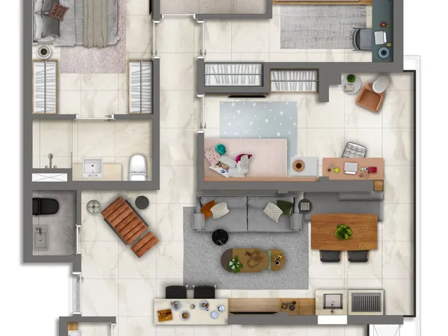 Imagem 12: Apartamento de Lançamento no Brooklin Direto com a Construtora com 2 Ou 3 Dormitórios