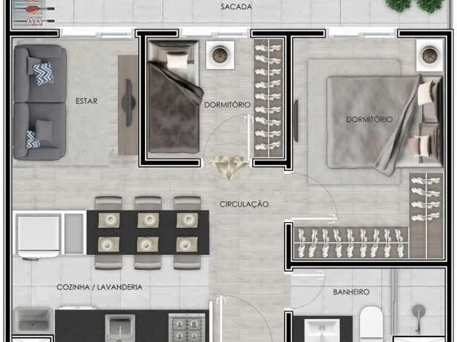 Imagem 15: Apartamento de 2 Dormitórios em Gravataí