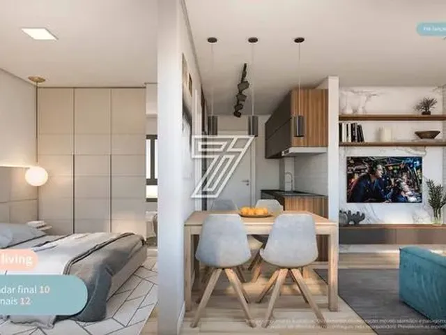 Imagem 1: Apartamento com 1 Quarto em Tingui - Curitiba - Pr