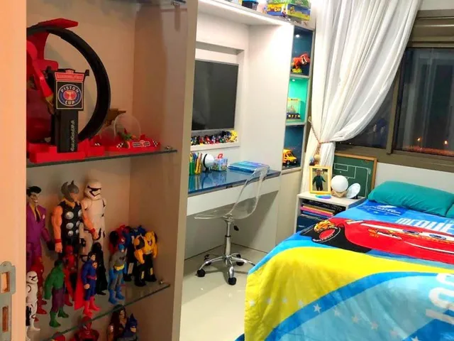 Imagem 13: Apartamento com 128,55m², 3 quartos, sendo uma suíte e duas demi-suítes, 3 box
