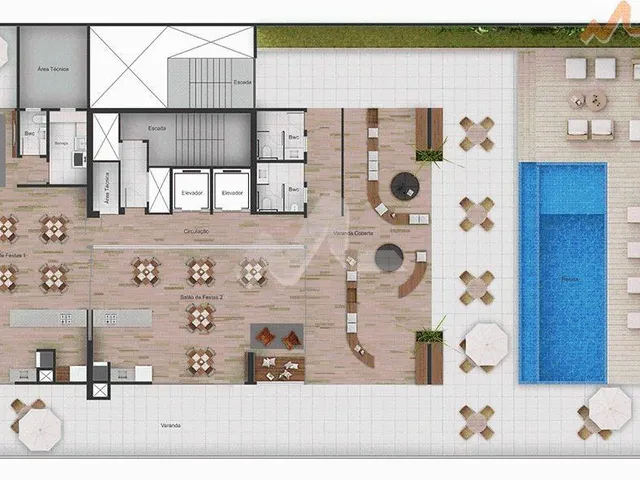 Imagem 15: Apartamento com 3 dormitórios à venda,270.00 m , Vila Industrial, TOLEDO - PR