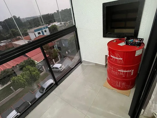 Imagem 12: Apartamento Semi Mobiliado - 02 Quartos - Cozinha Planejada - Sacada com Churrasqueira