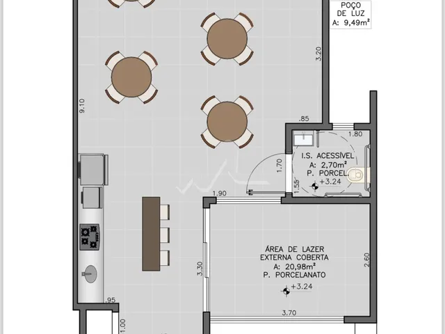 Imagem 9: Apartamento com 2 dormitórios à venda,92.13 m², Tocantins, TOLEDO - PR