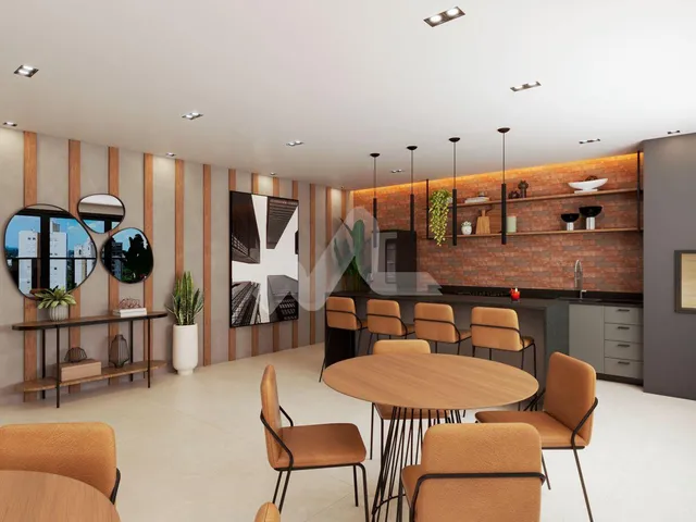Imagem 3: Apartamento Área Interna 74,50 m 01 Suíte 01 Quarto Cozinha Gourmet e Sala de Estar