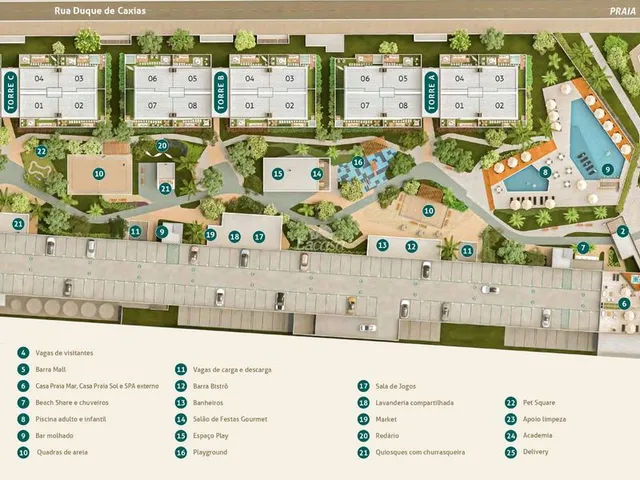 Imagem 4: Apartamento na planta em Itapoá - Santa Catarina