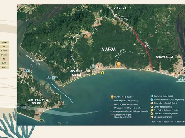 Imagem 10: Apartamento na planta em Itapoá - Santa Catarina