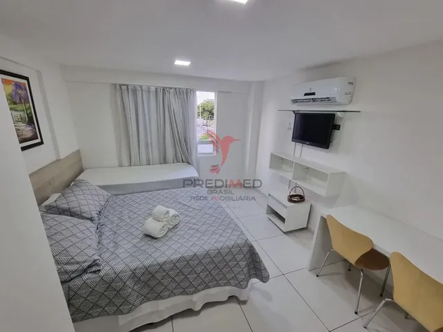 Imagem: Flat na praia de Tambau, a beira mar da